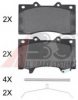 A.B.S. 37993 OE Brake Pad Set, disc brake